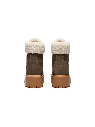 TIMBERLAND | Botas con cordones STONE STREET MID WARM LINED WATERPROOF | braun